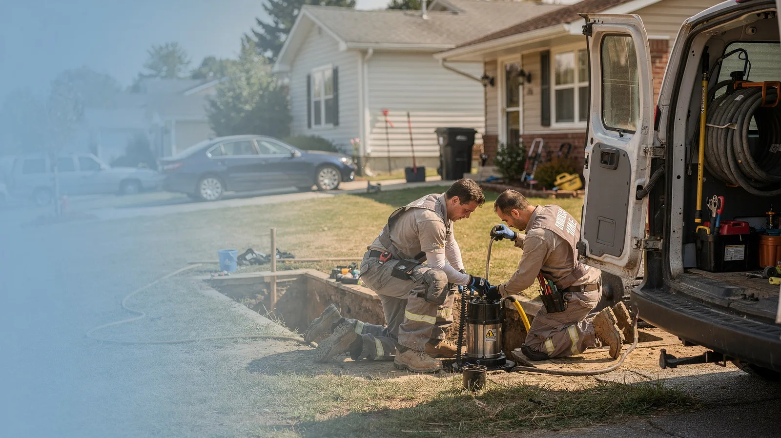 Sump Pump Installation in Van Dyne, WI near me